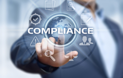 Compliance Rules Law Regulation Policy Business Technology concept